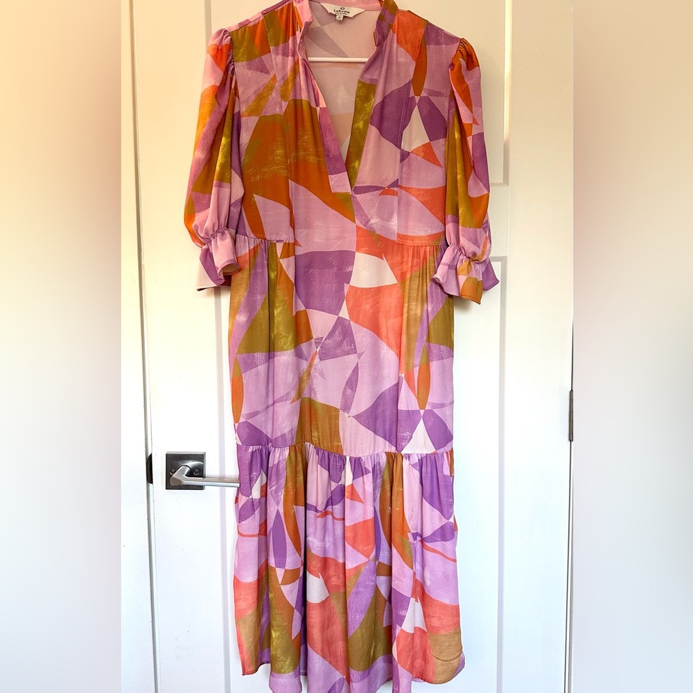 LaRoque Colorful Geometric Print Dress